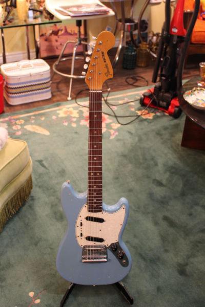 Fender Mustang Electric Guitar circa Feb. 16, 1966