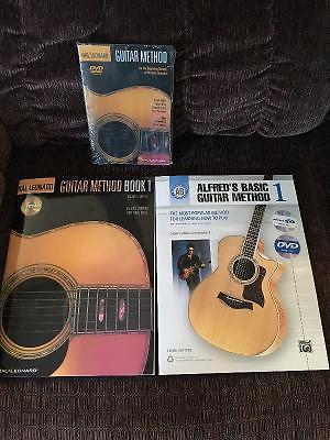 Beginner Guitar books and DVD