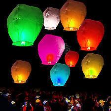 Sky flying lanterns for wedding & birthday Party & events