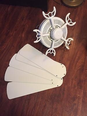 White Ceiling Fan 52