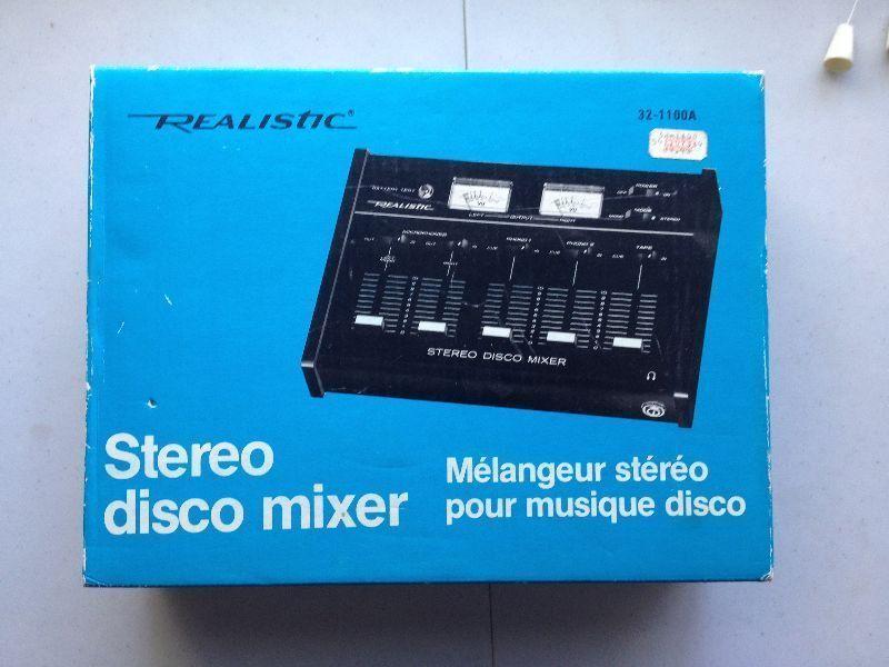 Realistic stereo mixer
