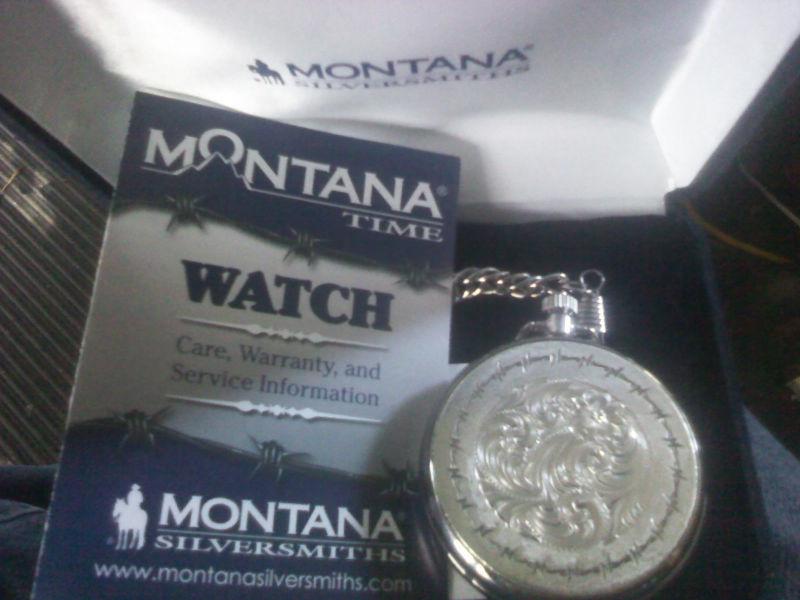 montana siversmiths pocket watch