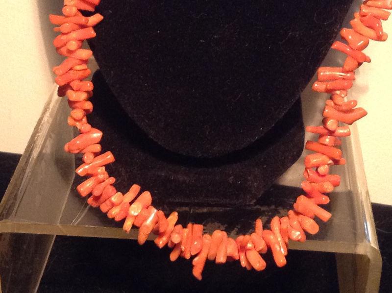 Vintage Genuine Coral Necklace