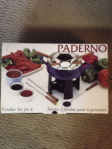 Paderno fondue set