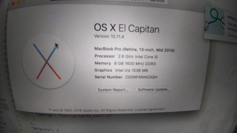 Mid 2014 macbook pro retina *OBO*