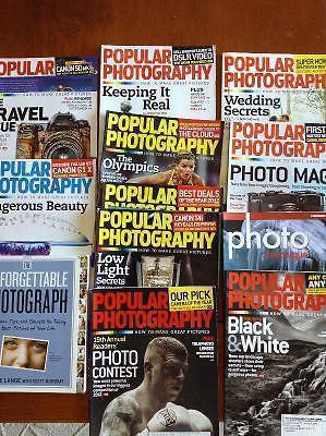 Photography book and magazines