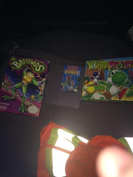 Nes and n64 game trade