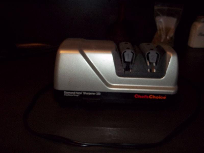 Electric knife sharpener