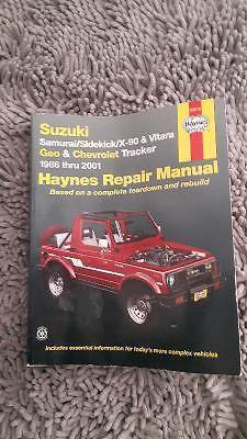 1986-2001 Zuzuki Samuria/Sidekick Haynes Repair Manual