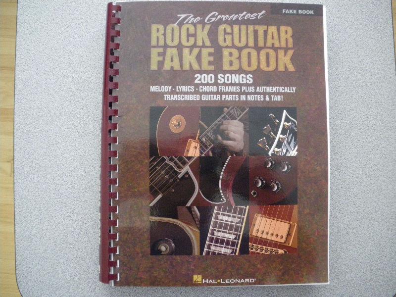 The greatest rock guitar fake book