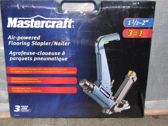 Mastercraft air powered Floor Nailer/Stapler