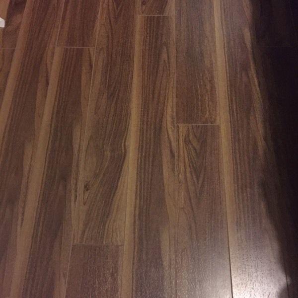 Walnut laminate flooring