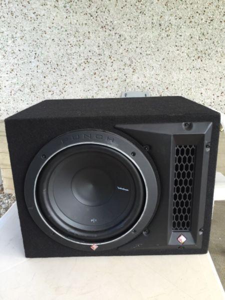 Subwoofer and Amp