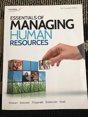 Essentials of Managing Human Resources