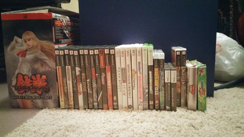 PS3/PS2/Wii/PSP/360/DS/GBA Games