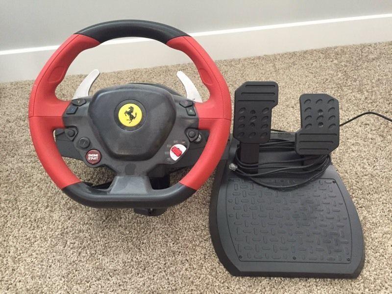 Xbox one Ferrari 458 steering wheel