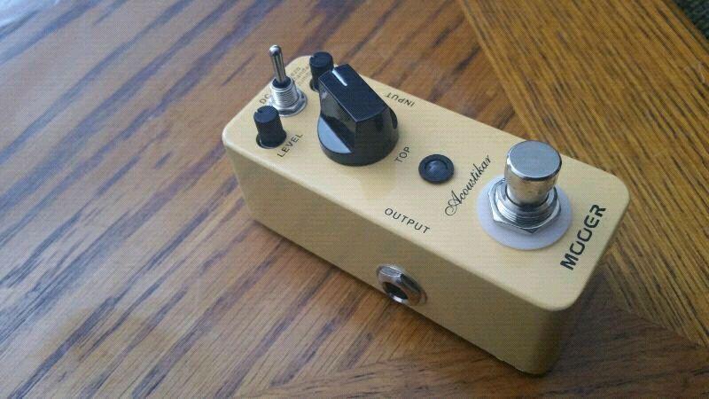 Wanted: Mooger acoustic pedal