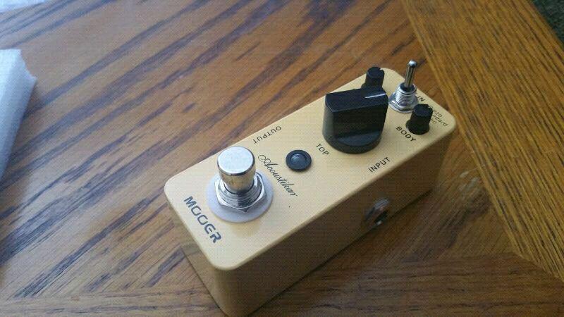 Wanted: Mooger acoustic pedal