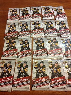 Tim Horton's 2015-2016 UD hockey cards