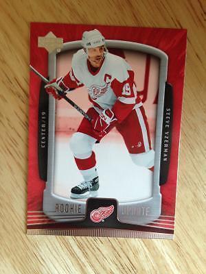 2005-06 ud rookie update #33 Steve Yzerman