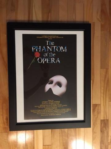 Phantom of the Opera Framed Poster - Broadway