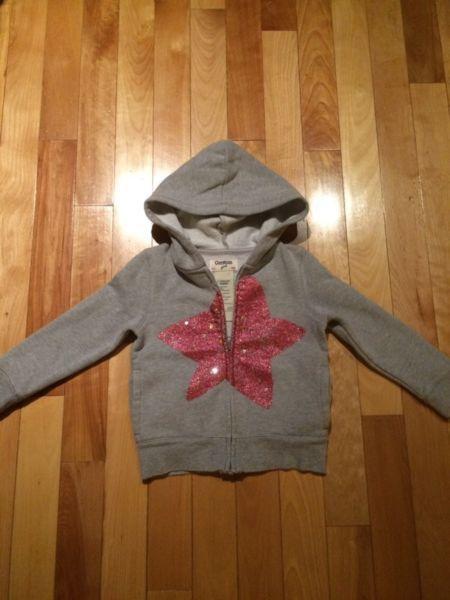 Size 3 osh kosh hoodie NEW