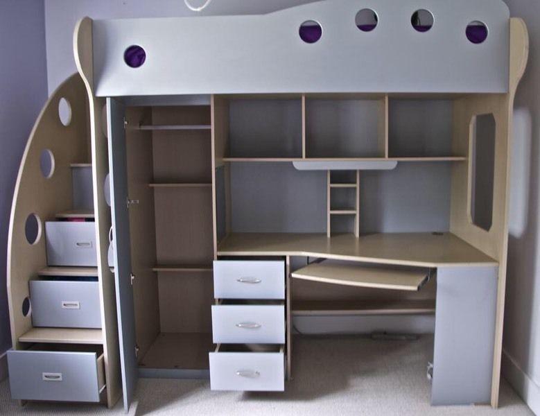 JYSK NIKA Children's Loft Bunk Bed