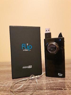 Flip MinoHD Video Camera - Black, 4 GB, 1 Hour