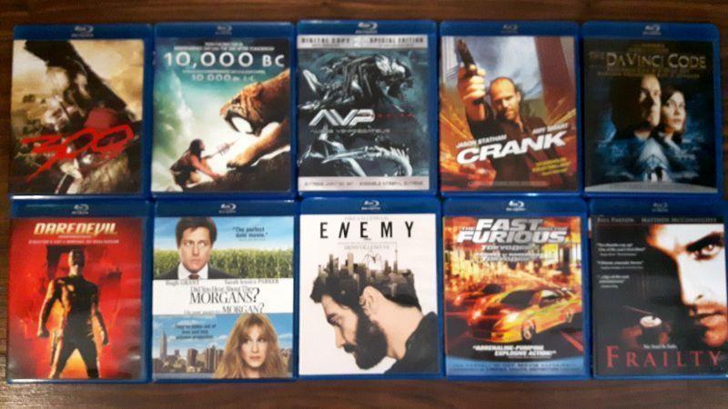 Selection of $5 Blu-ray Movies