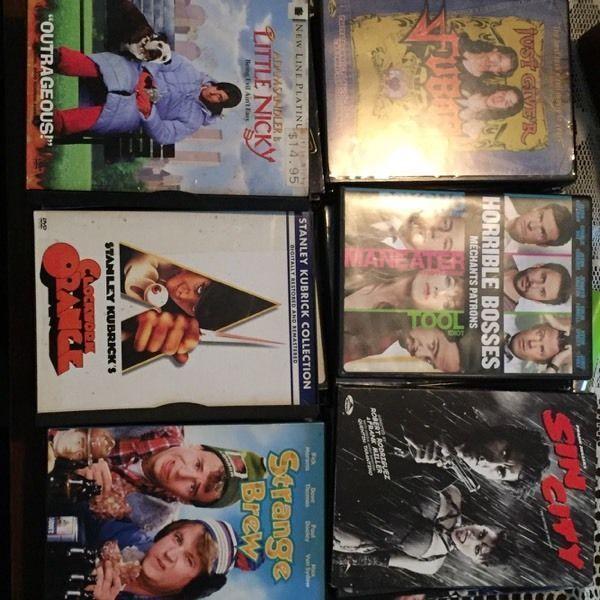 Assortment of DVDs