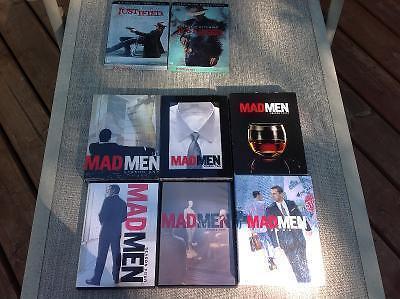 Mad Men - Seasons 1 through 6, and Justified Seasons 3 & 4