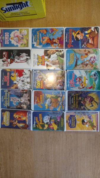 Mint Condition!!! disney VHS tapes