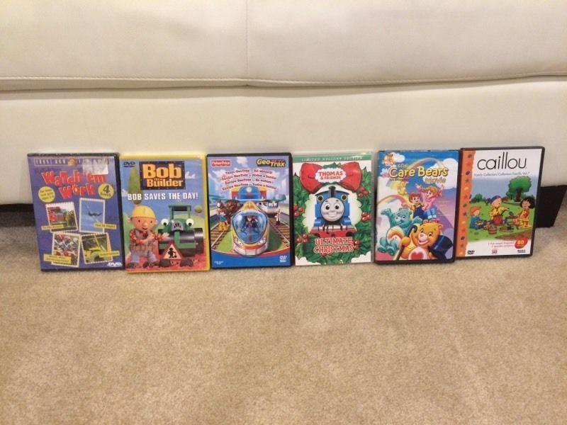 Pack of 6 Pre school movies