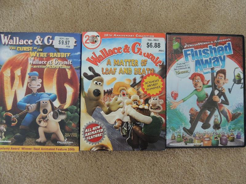 Various kids DVDs