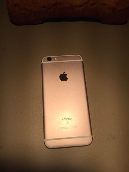 iPhone 6s Rose Gold 64 GBs Unlocked