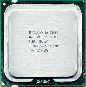 HP Compaq motherboard with E8400 CPU