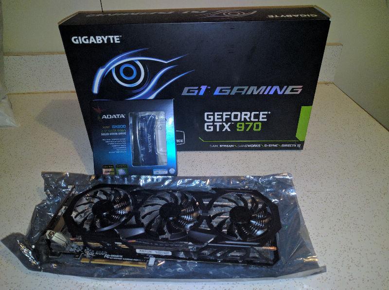 Gigabyte GTX 970 G1 Gaming + 128GB Adata SX900 SSD