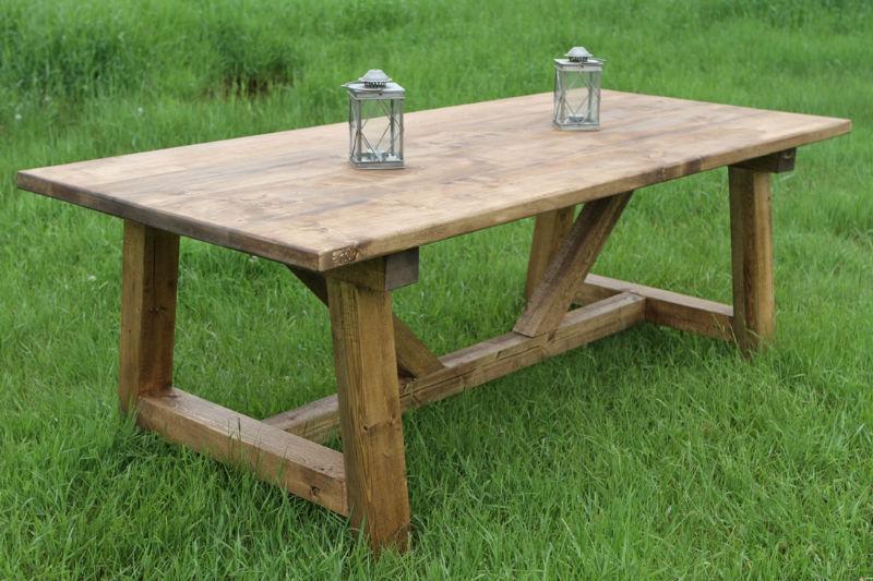 Rustic Country Harvest / Trestle tables - Custom made for you!