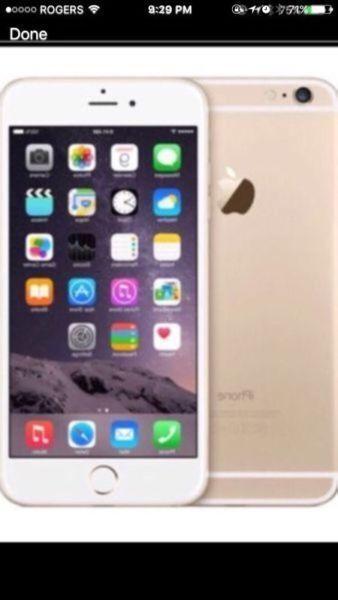 Wanted: Unlocked 64 GB GOLD IPHONE 6