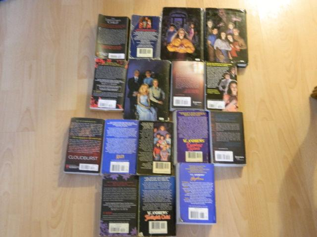 LARGE VC ANDREWS COLLECTION/LIKE NEW/PRICED TO SELL