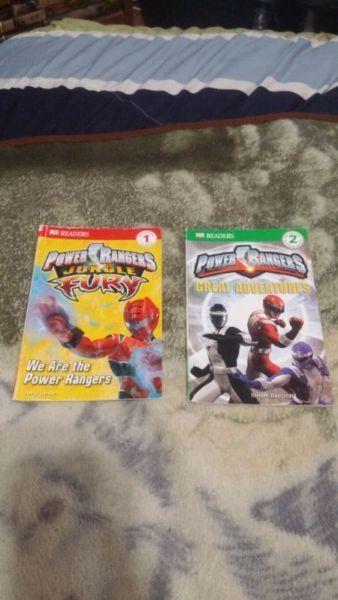 2 power rangers books