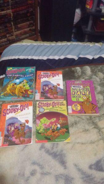 5 Scooby-Doo book's