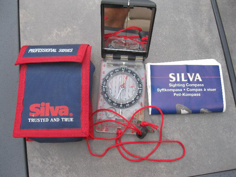 Silva Professional Series Compass and Swiss knife