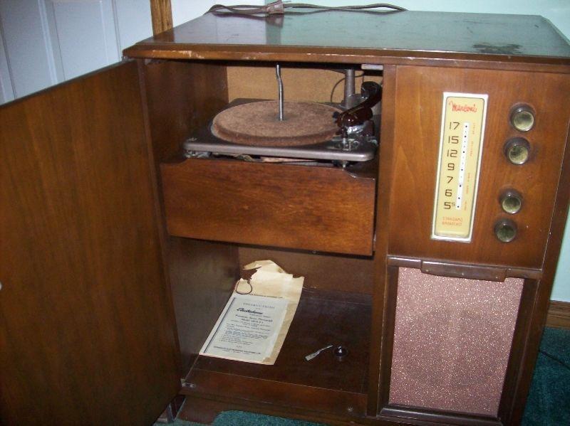 Marconi Radio- Phonograph