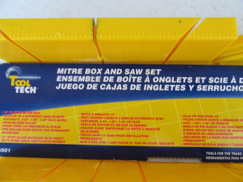 MITRE SAW & BOX SET - TOOL TECH