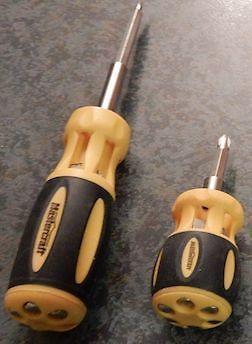 Two Mastercraft screwdrivers for $5 total!