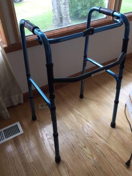New walker,bath chair,adult male diapers