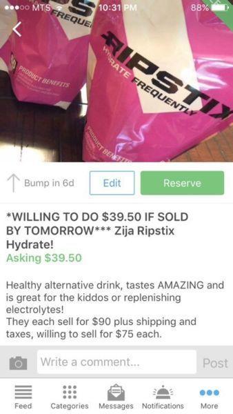 Ripstix workout, healthy energy drink, supplements!