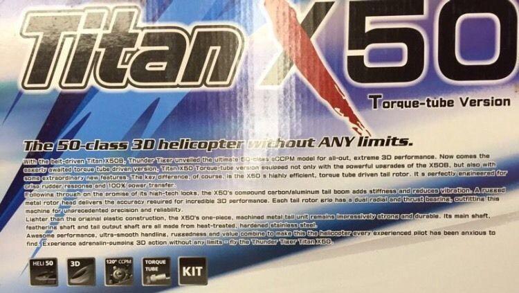 Titan X50 Torque-tube version Kit