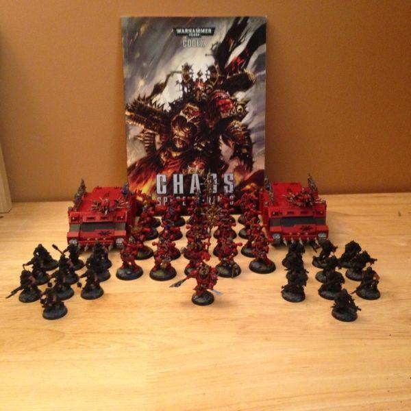 Warhammer 40k Chaos Army